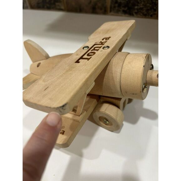 TONKA Bi-Plane Pre-Built Hard-to-Find Collectible ‼️3 Propellers Are Missing‼️ - Picture 9 of 9